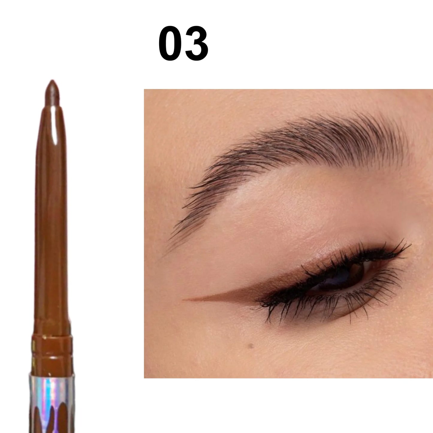 Waterproof Gel Eyeliner Pencil – Black & Brown