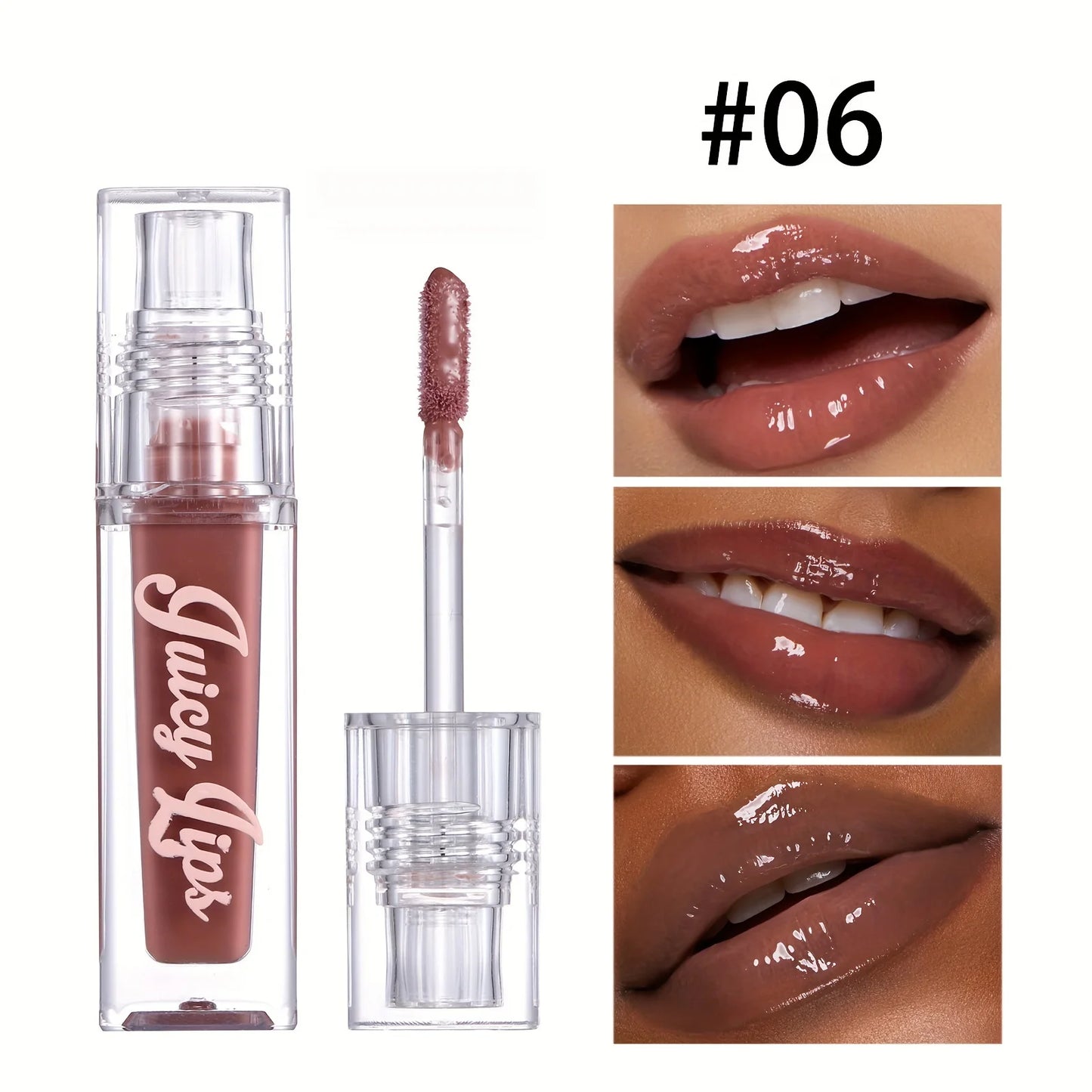 Hydrating Crystal Lip Oil – Plumping & Tinted Gloss