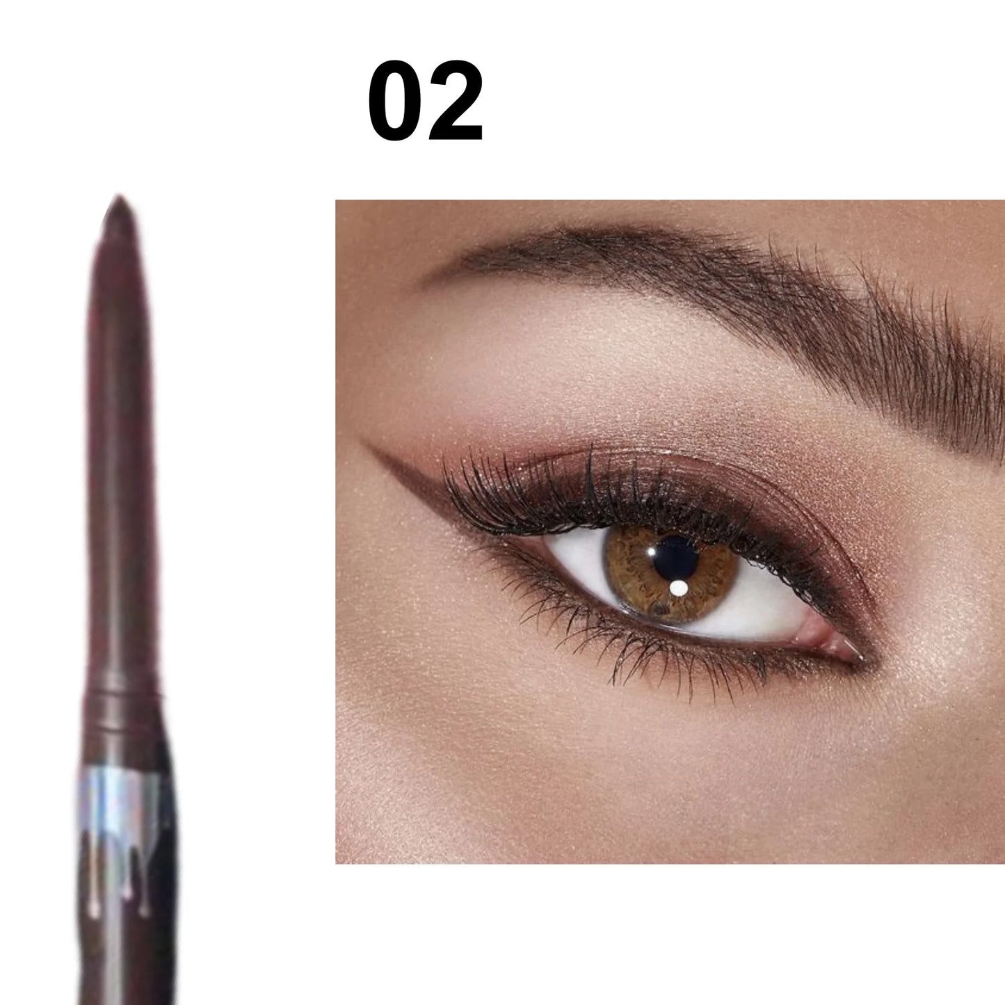 Waterproof Gel Eyeliner Pencil – Black & Brown
