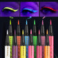 12-Color Neon Liquid Eyeliner Pen – UV Blacklight