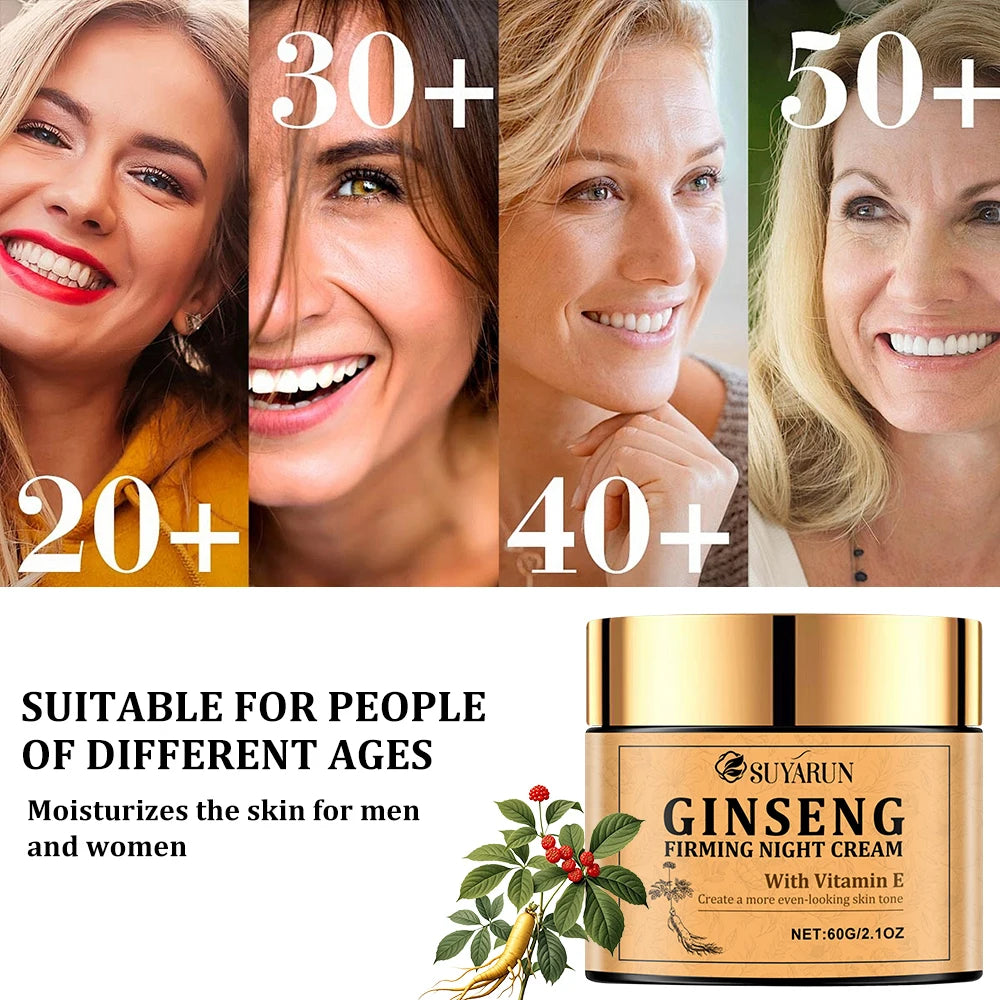 Ginseng Firming Night Cream – Moisturizing & Anti-Aging Skin Care