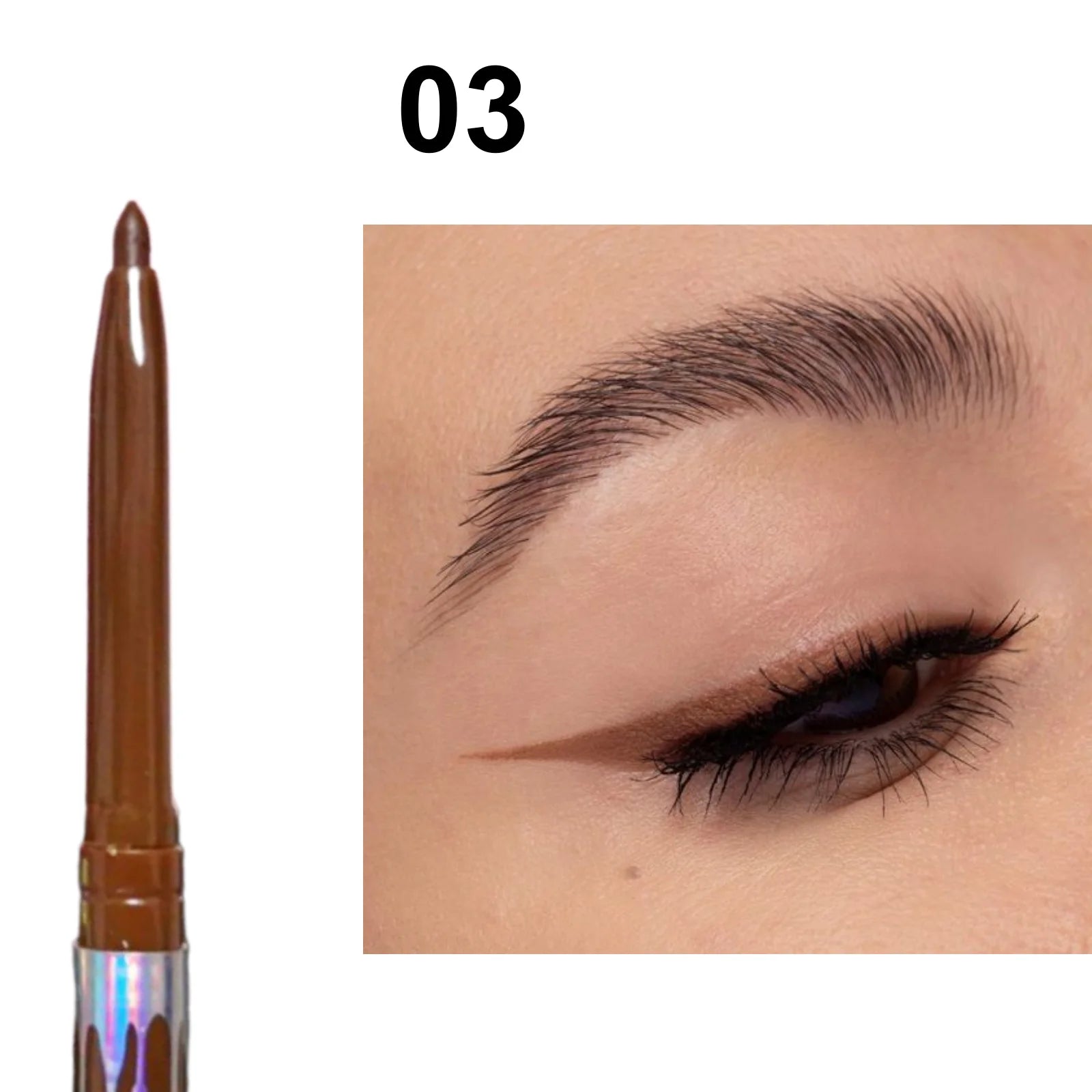 Waterproof Gel Eyeliner Pencil – Black & Brown