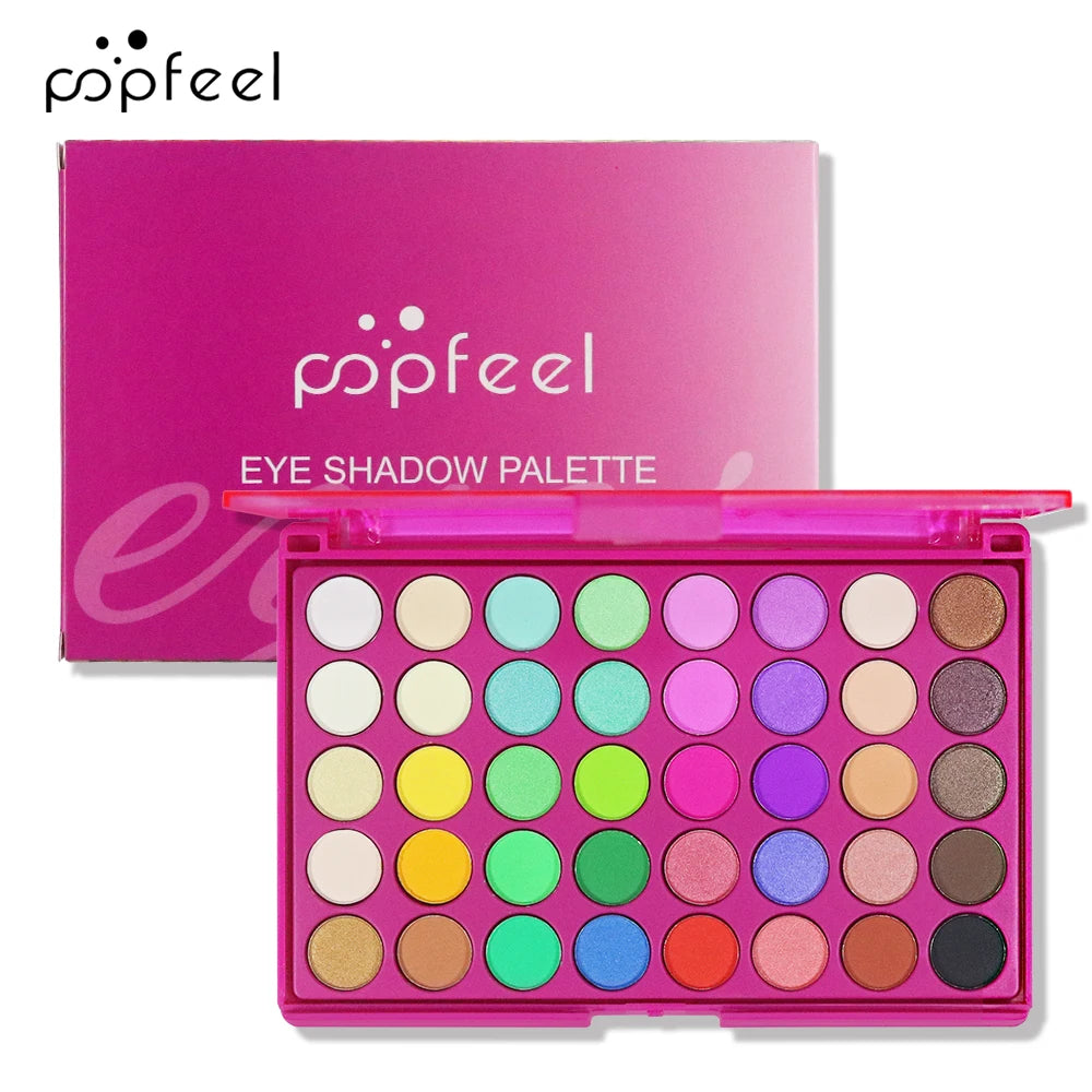 40-Color Long-Lasting High Pigment Eyeshadow Palette