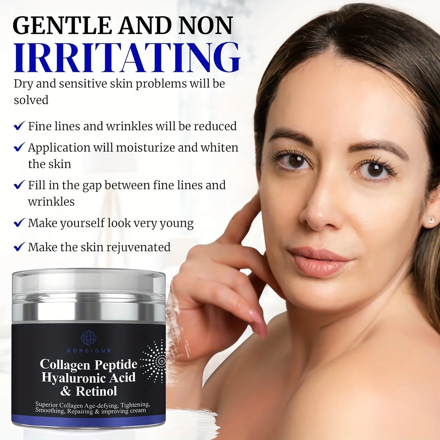 Collagen Peptide Cream – Firming & Hydrating Anti-Aging Moisturizer