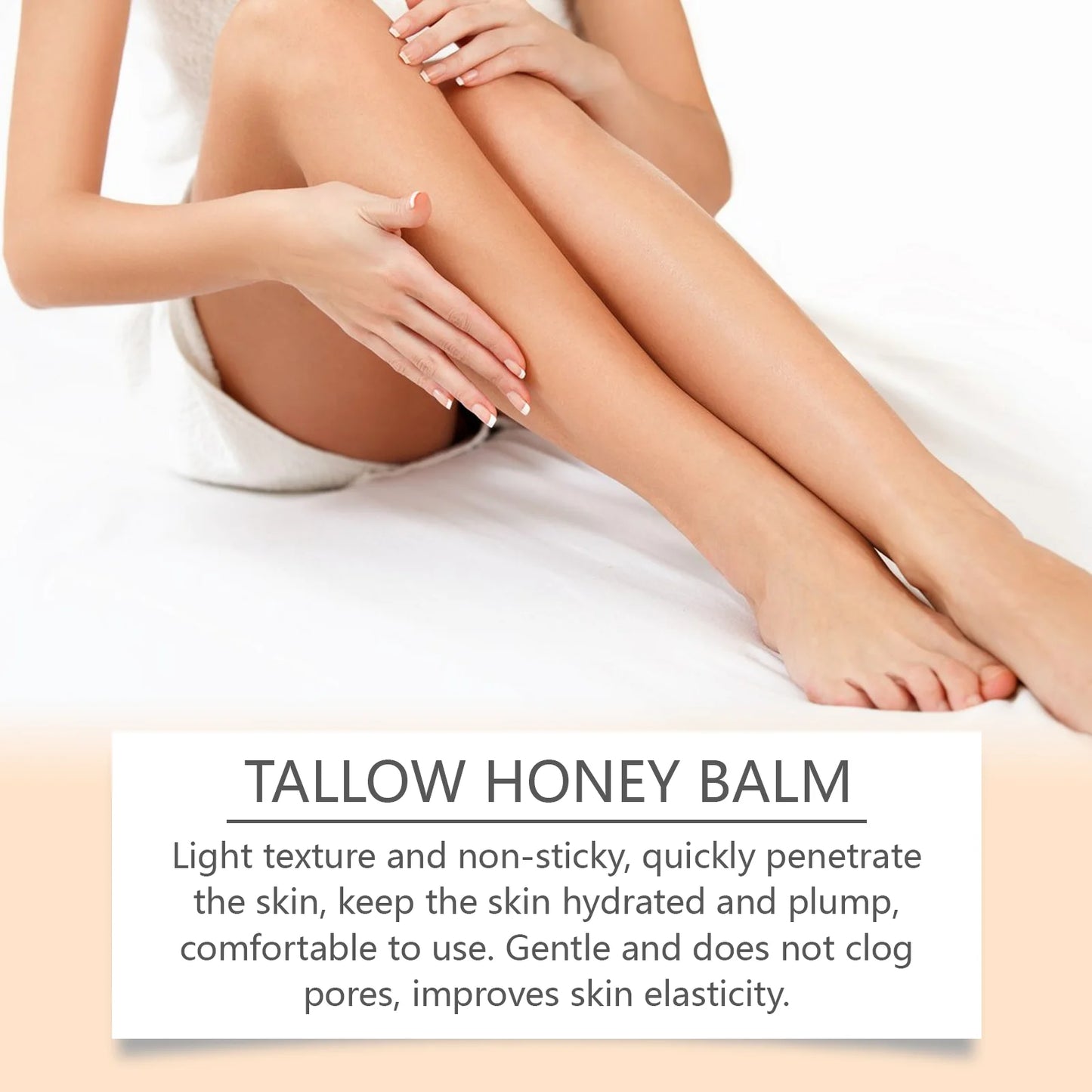 Tallow Honey Glow Cream – Hydrating & Firming Moisturizer for Face and Body