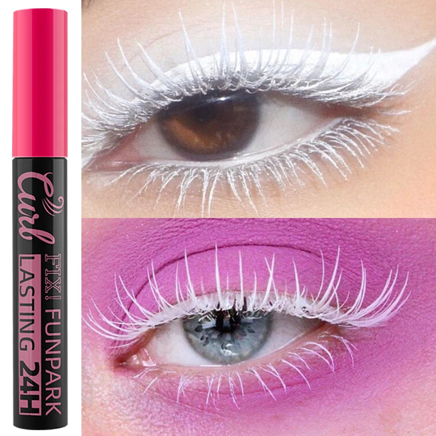 9-Color Waterproof Mascara – Thick & Curling