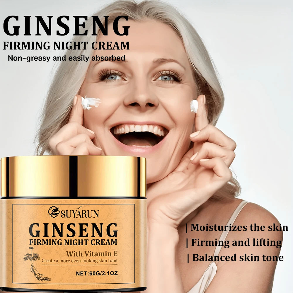 Ginseng Firming Night Cream – Moisturizing & Anti-Aging Skin Care