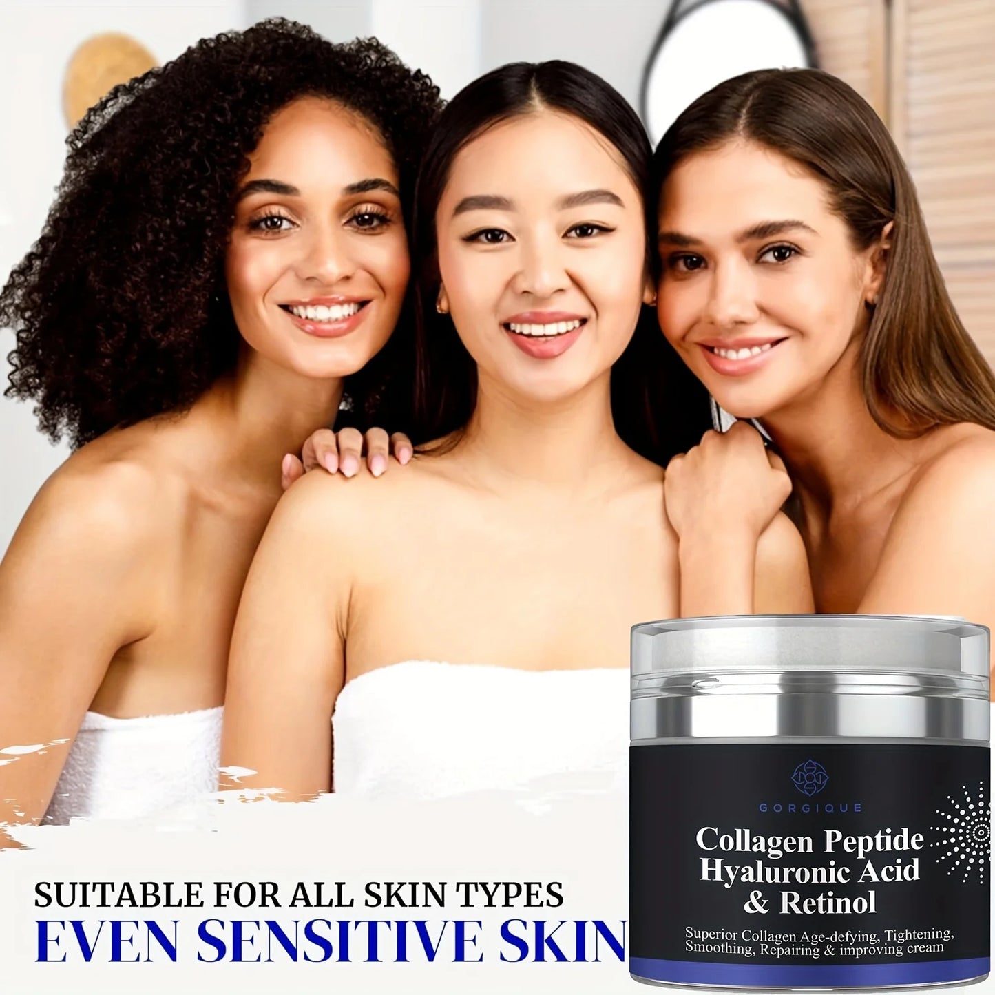 Collagen Peptide Cream – Firming & Hydrating Anti-Aging Moisturizer