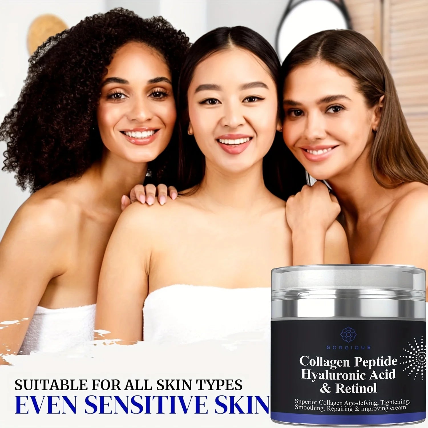 Collagen Peptide Cream – Firming & Hydrating Anti-Aging Moisturizer