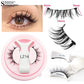 1 Pair Reusable Magnetic False Eyelashes – Natural Mink