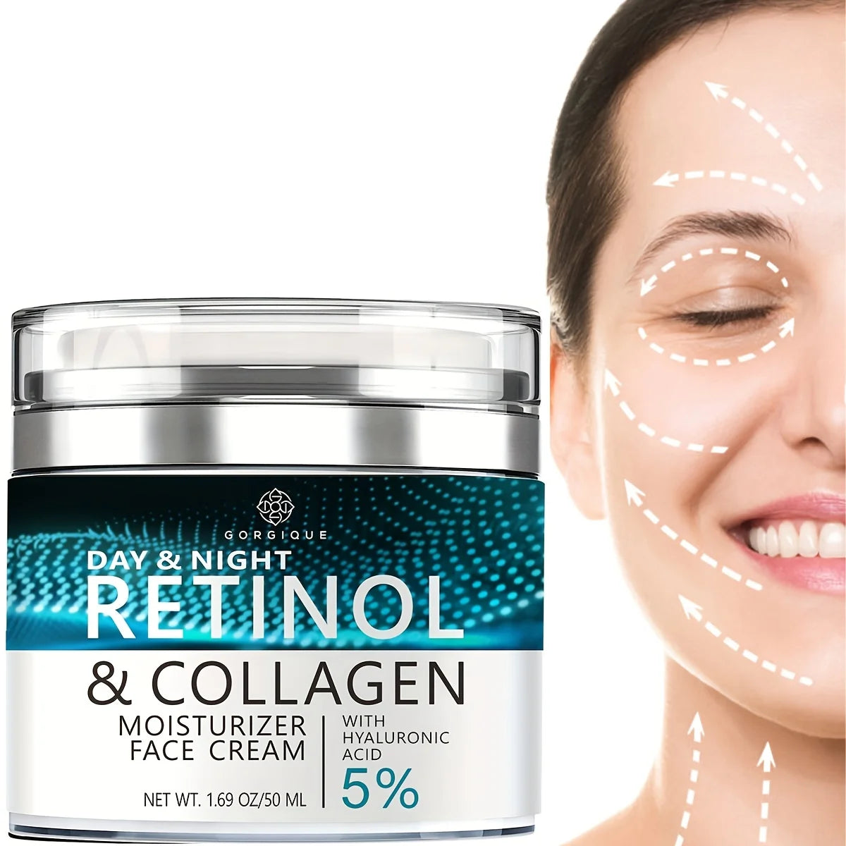 Retinol Face Cream – Day & Night Anti-Aging Moisturizer
