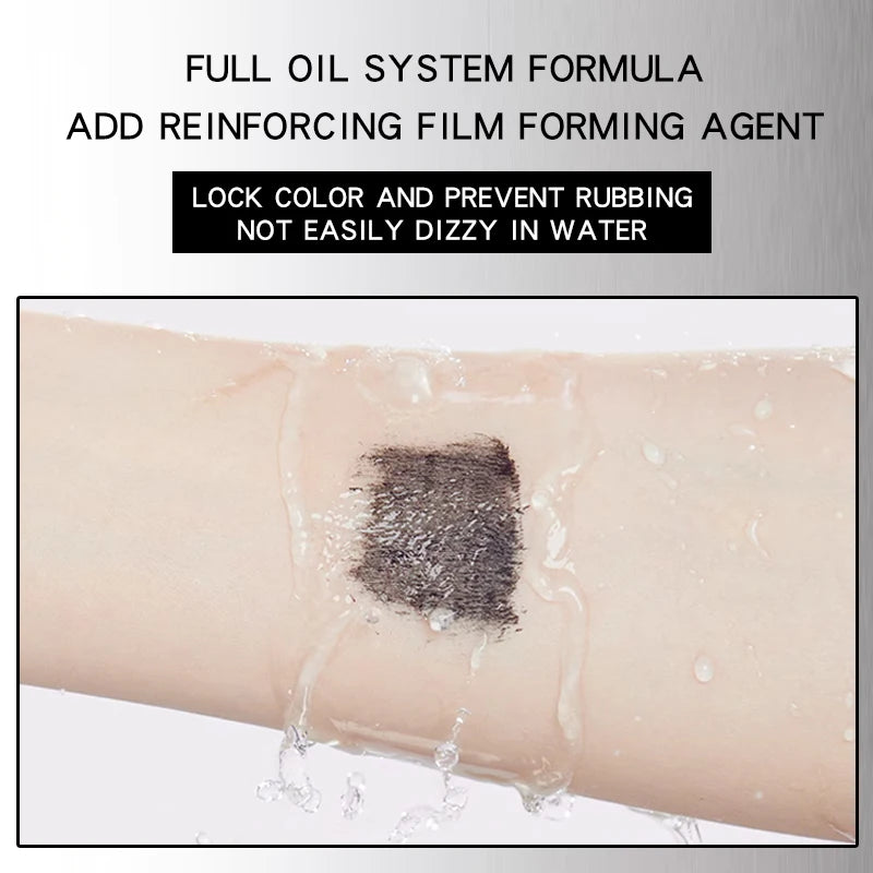 3D Lengthening Waterproof Mascara – Black Silk