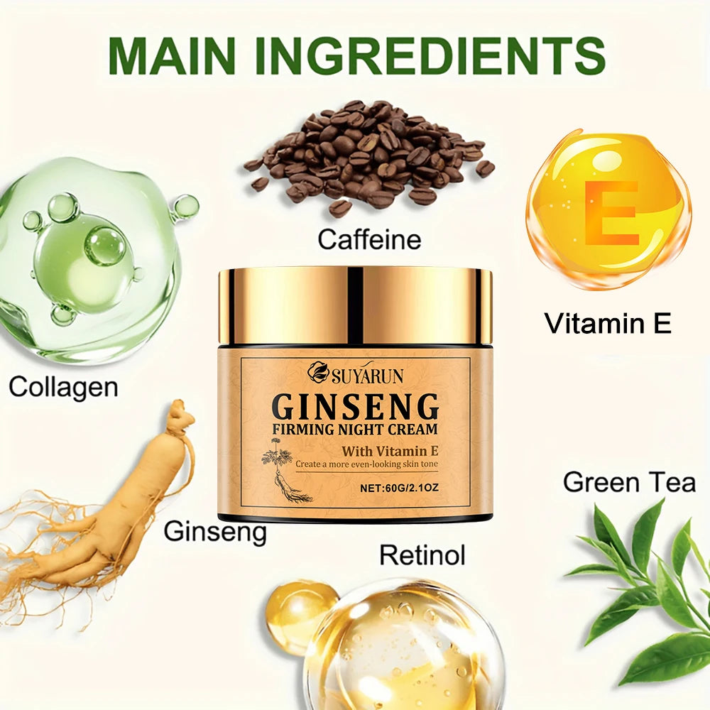 Ginseng Firming Night Cream – Moisturizing & Anti-Aging Skin Care