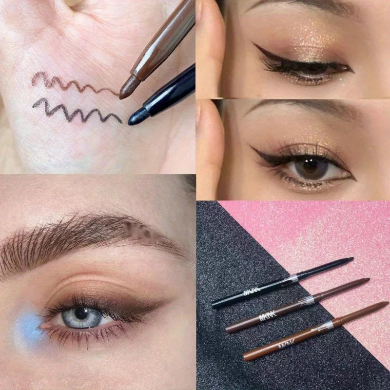 Waterproof Gel Eyeliner Pencil – Black & Brown