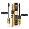 2-in-1 Slim Curl Waterproof Mascara – 4D Thickening