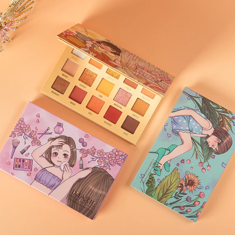 Matte & Shimmer Eyeshadow & Highlight Palette